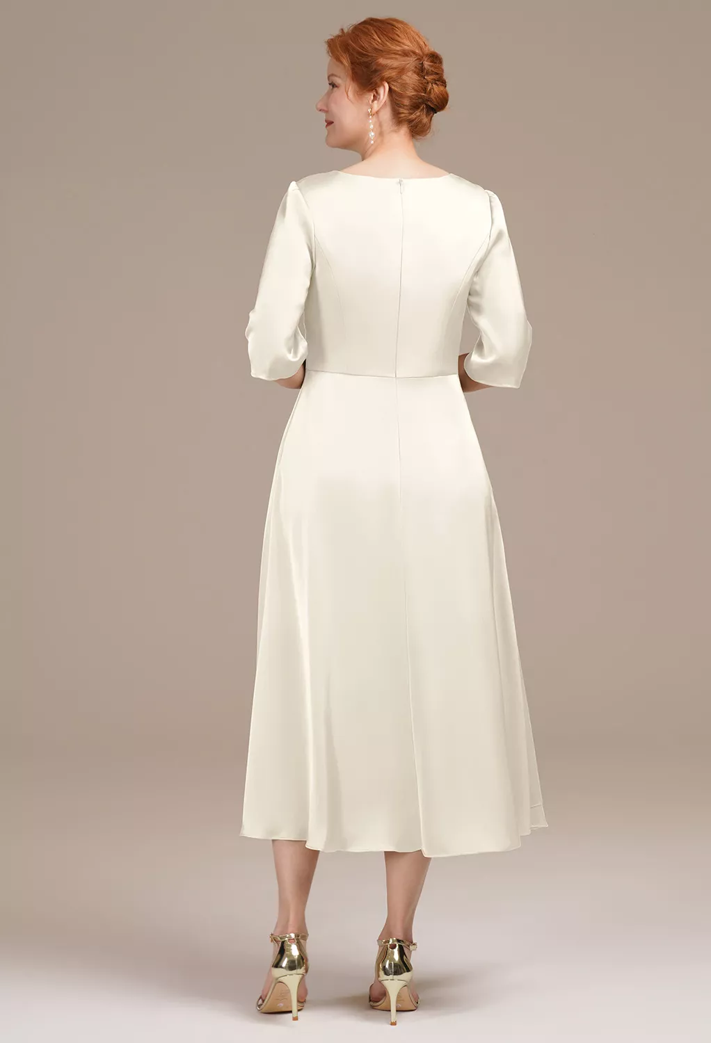 AW Zephyrine Ivory  Mother of the Bride Dresses